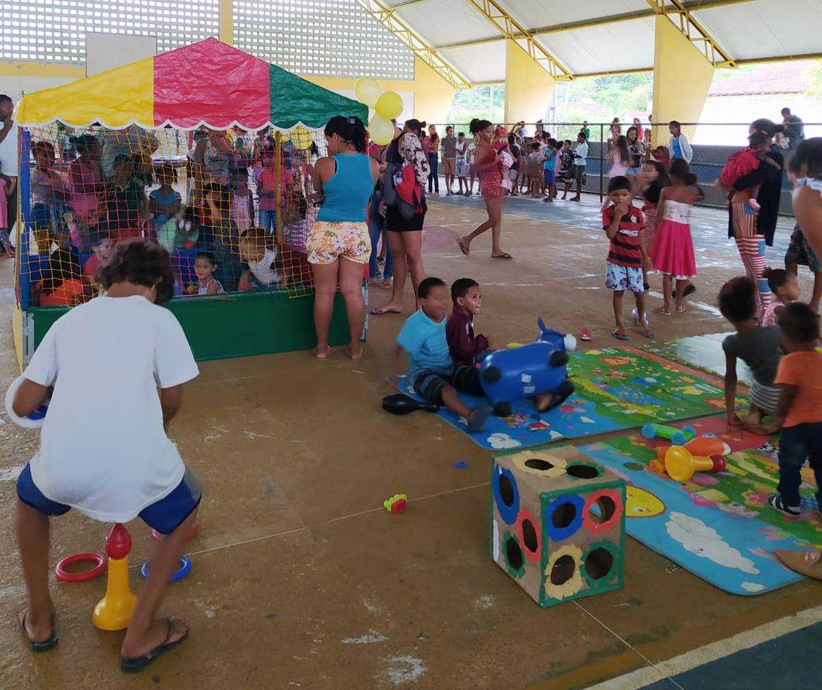 Camacã: Caravana da Alegria leva diversão para as crianças de Jacareci e Assentamento Nova Ipiranga